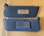 1992-1996 Ford F150 F250 Bronco Lapis Royal Blue OBS sun visor pair for sale in Miami Florida