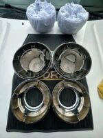 Mint Alcoa 8-lug 4x4 wheel center caps for sale in Miami Florida